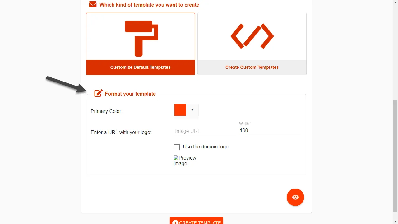 Crear una plantilla personalizada – captura 3