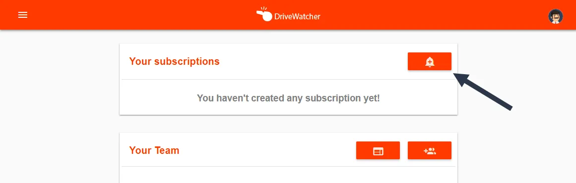 Cómo usar DriveWatcher – captura 1