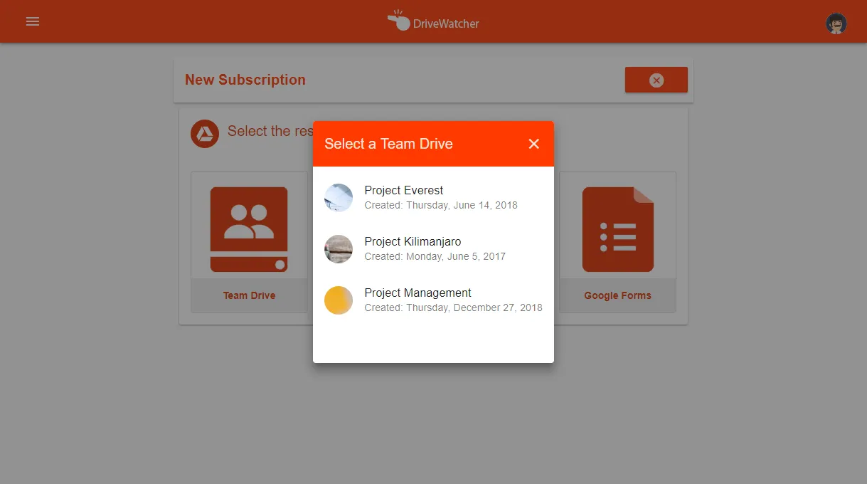 Cómo usar DriveWatcher – captura 3