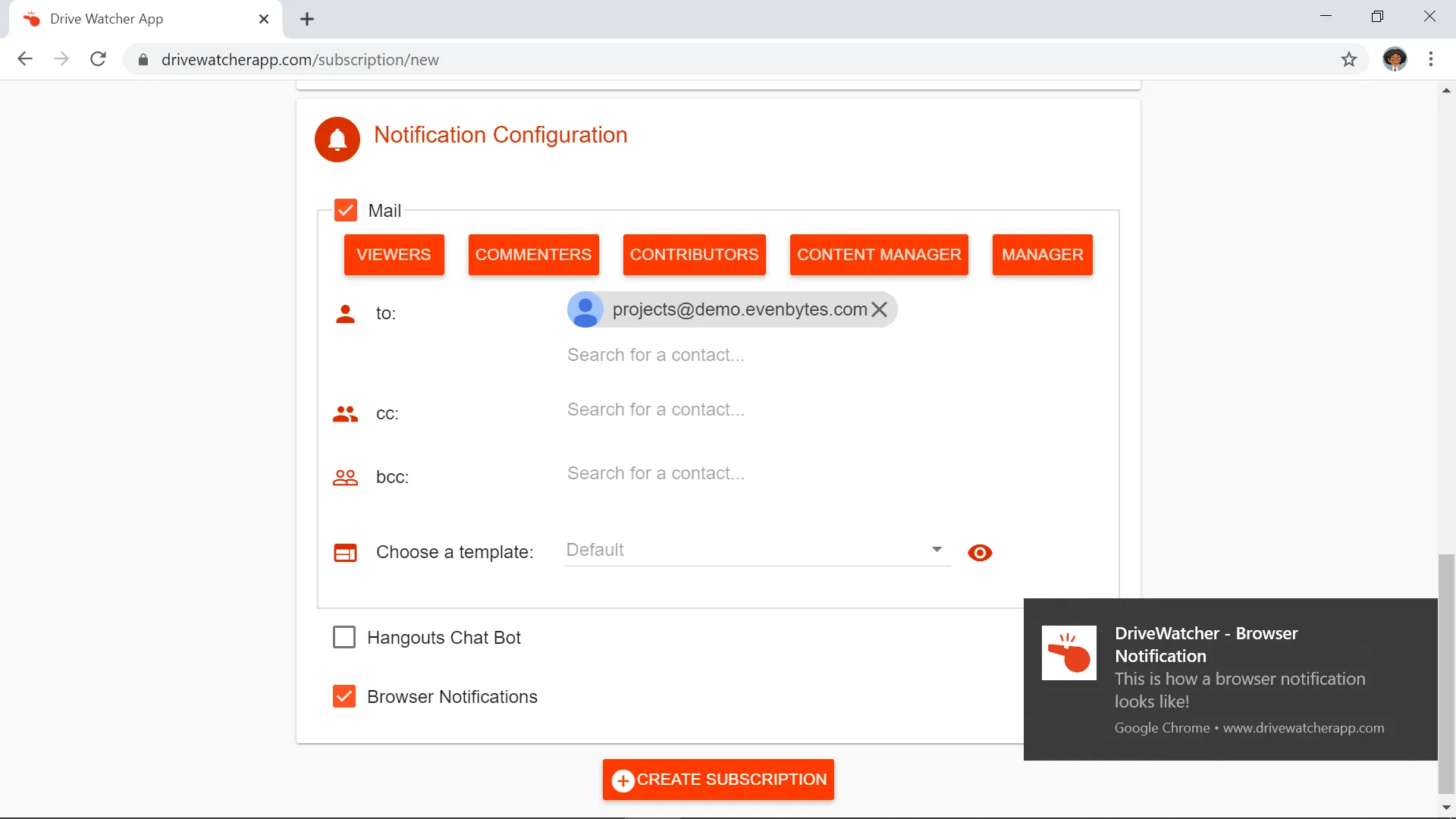 ¿Cómo activo las notificaciones del navegador? – captura 3